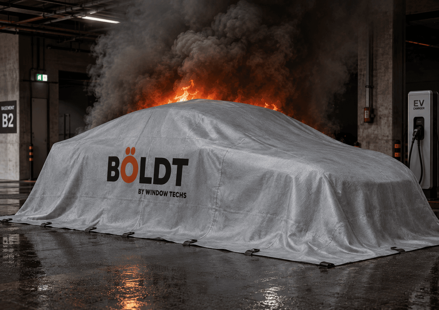 BÖLDT EV fire limitation blanket